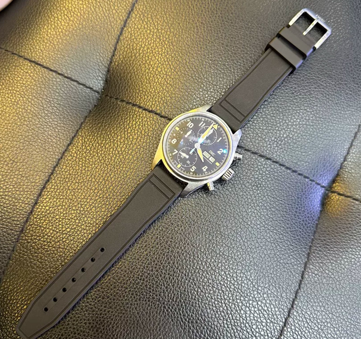 Quick Release rubber straps for Iwc watch models