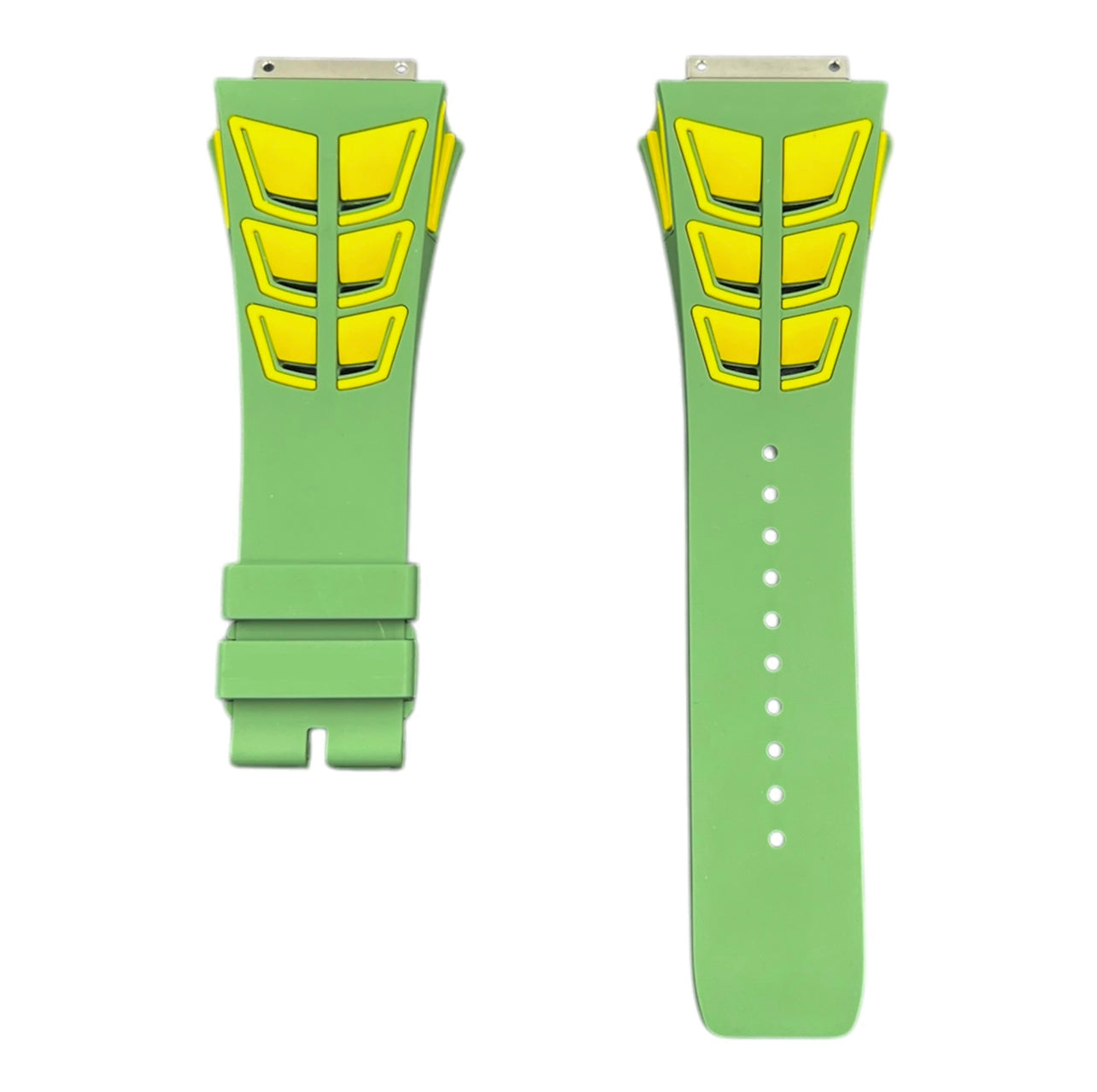 Richard Mille Dual Tone Rubber Strap Rm11 / Rm30