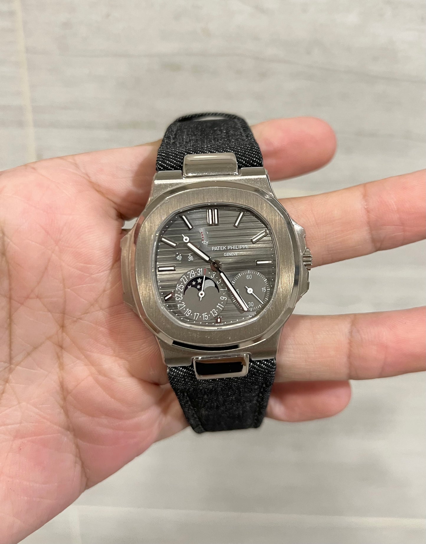Canvas Strap for 5712 / 5980 Patek Philippe Models