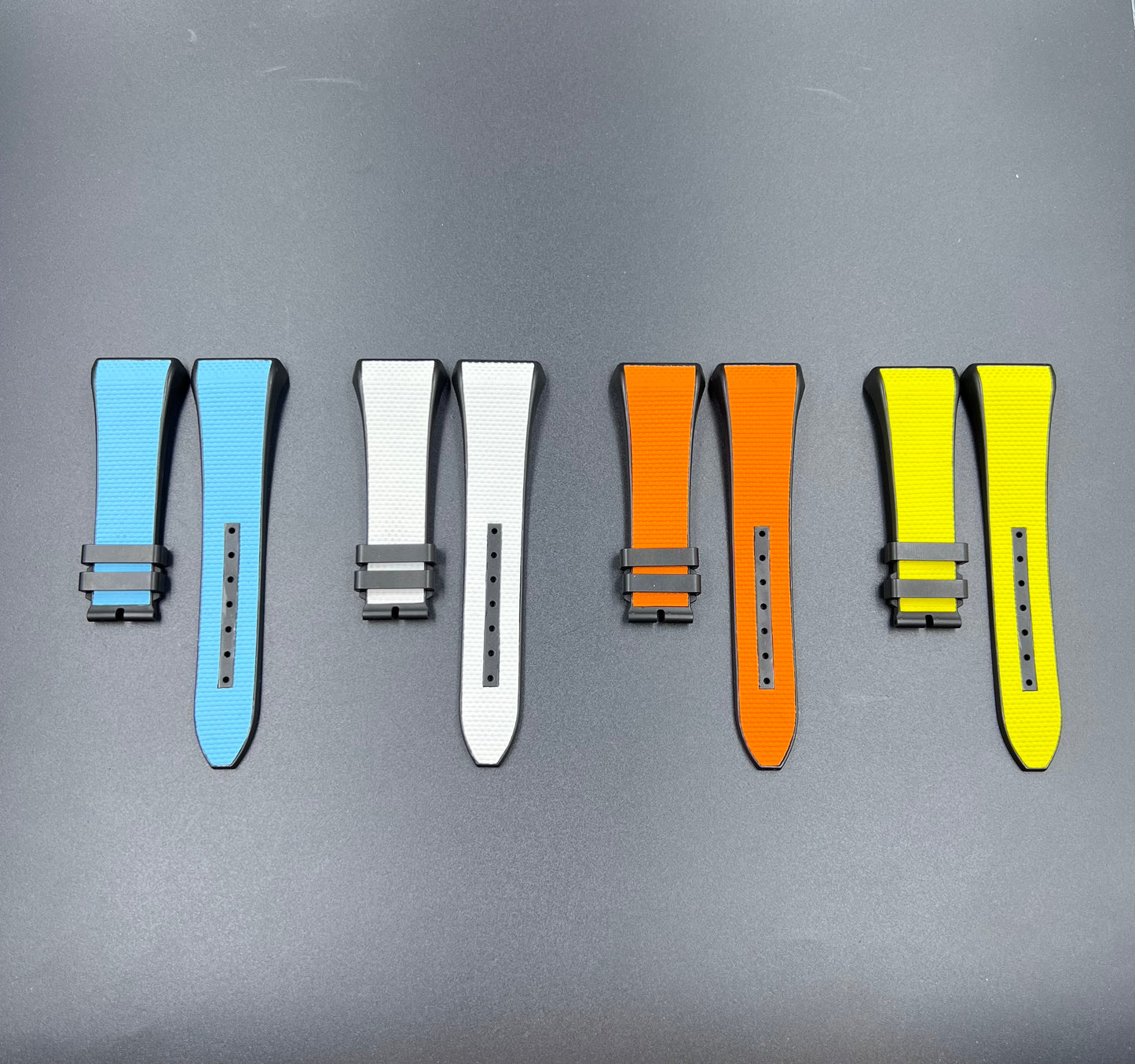 Rubber/Canvas strap for the V32,V41,V45 Franck Muller Vanguard Models