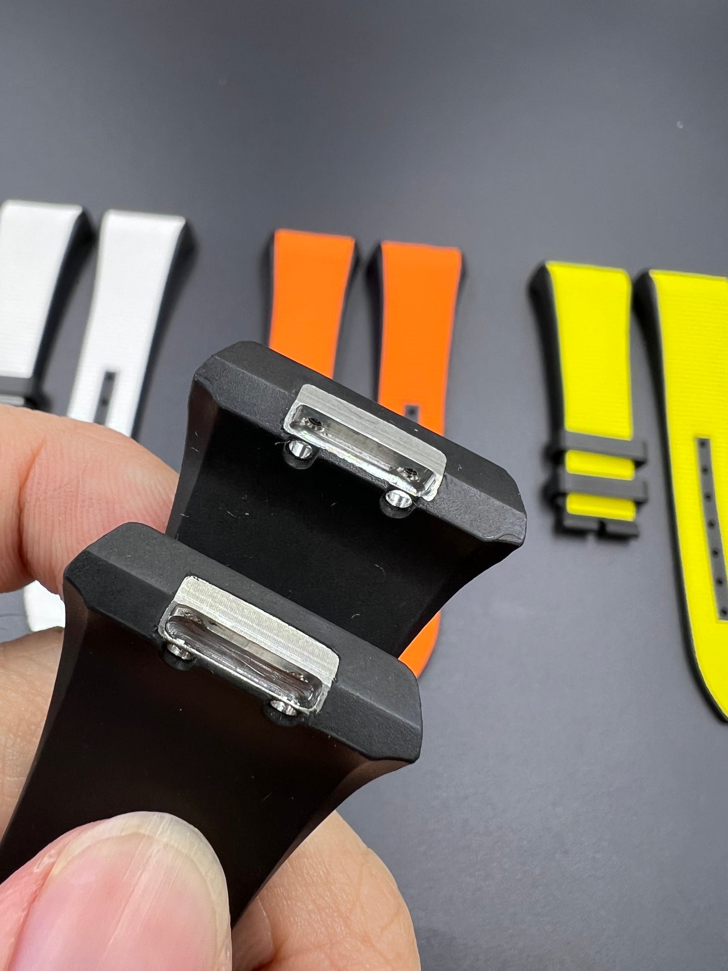 Rubber/Canvas strap for the V32,V41,V45 Franck Muller Vanguard Models