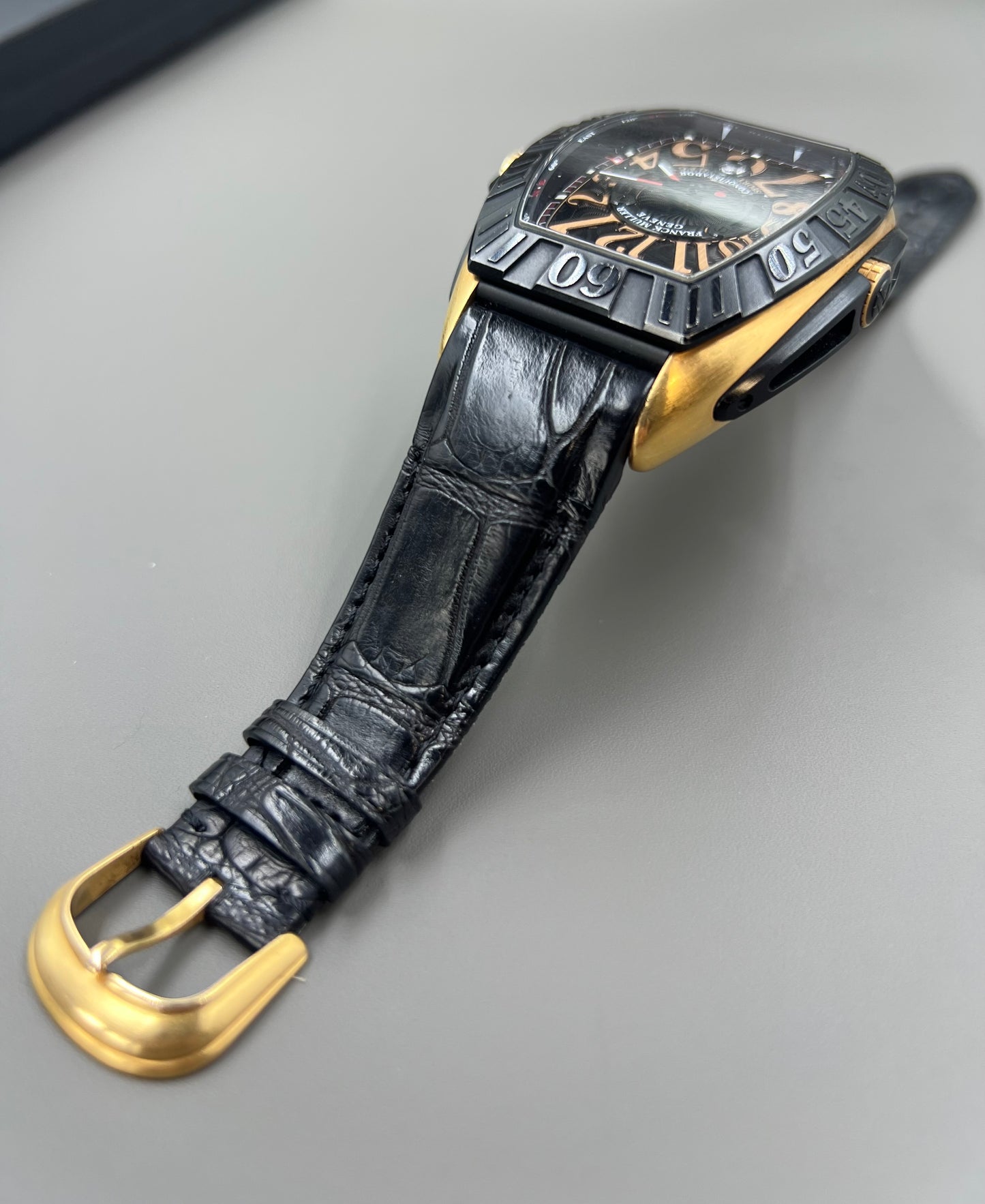 Franck Muller Conquistador 8900/9900 Alligator Strap
