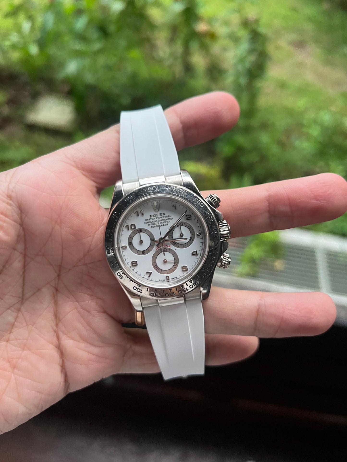 Oysterflex rubber strap for Rolex Models