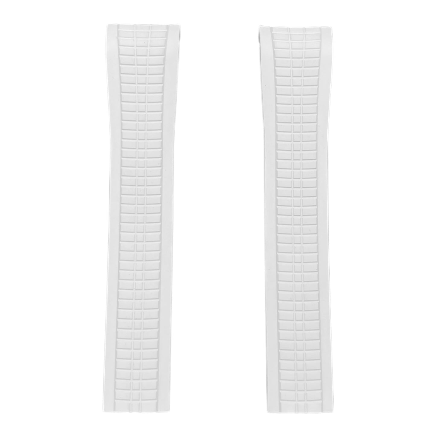Aquanaut Rubber Strap in White for 5164/5167 Models