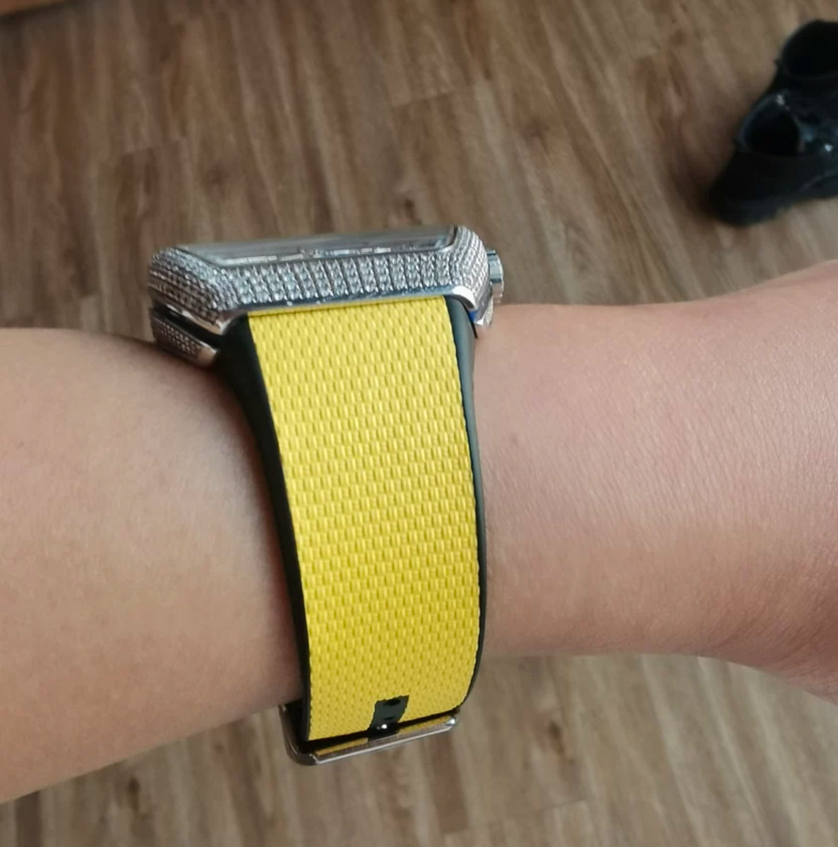 Rubber/Canvas strap for the V32,V41,V45 Franck Muller Vanguard Models