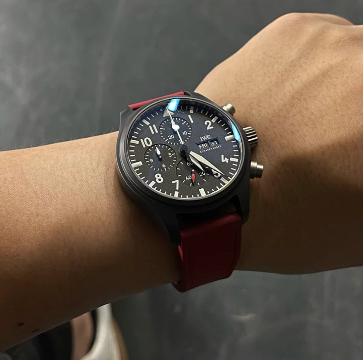 Quick Release rubber straps for Iwc watch models