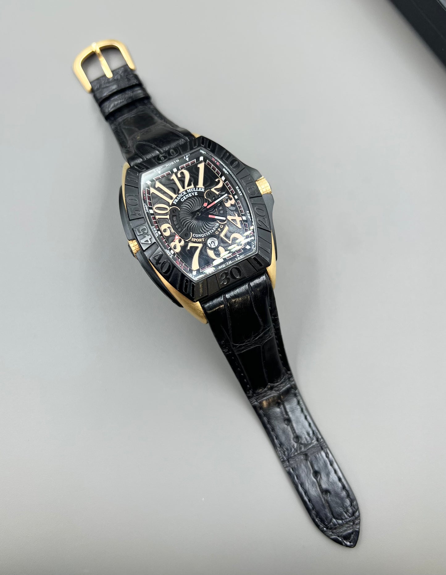 Franck Muller Conquistador 8900/9900 Alligator Strap
