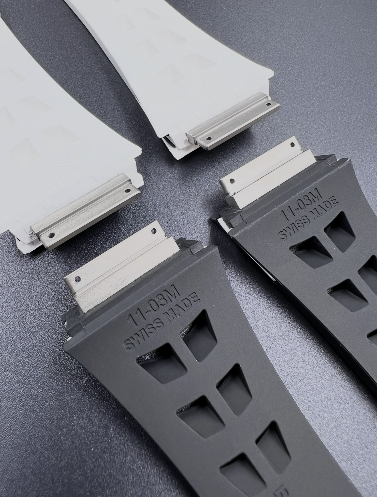 Richard Mille Dual Tone Rubber Strap