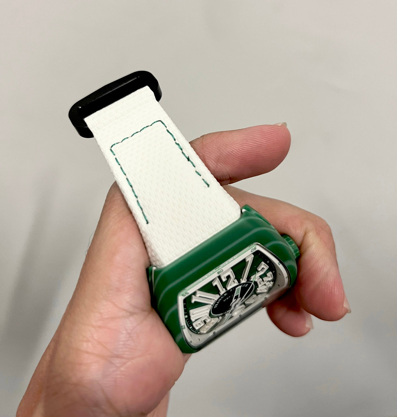 Franck Muller Vanguard Canvas Velcro Strap V32/V41/V45
