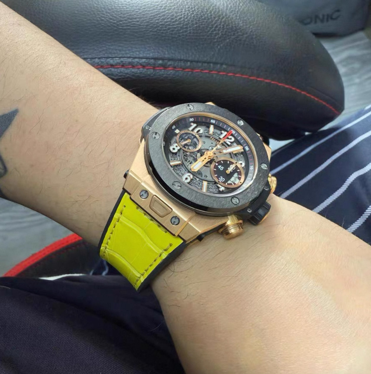 Hublot Bigbang Unico Leather Strap