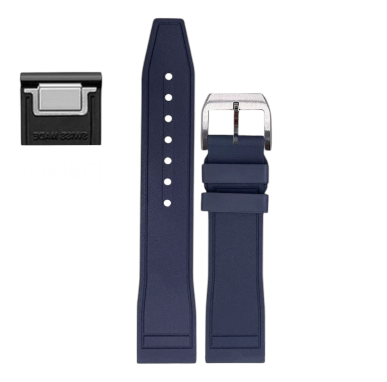 Quick Release rubber straps for Iwc watch models