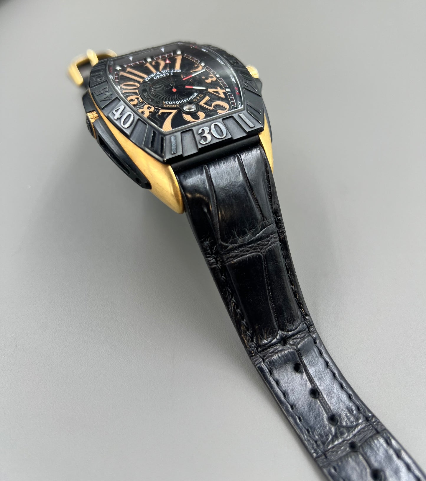 Franck Muller Conquistador 8900/9900 Alligator Strap