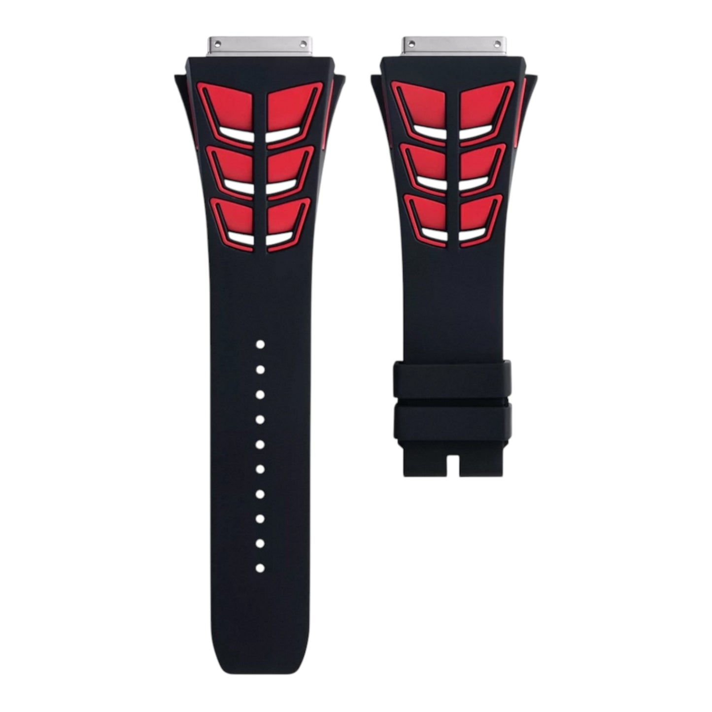 Richard Mille Dual Tone Rubber Strap Rm11 / Rm30