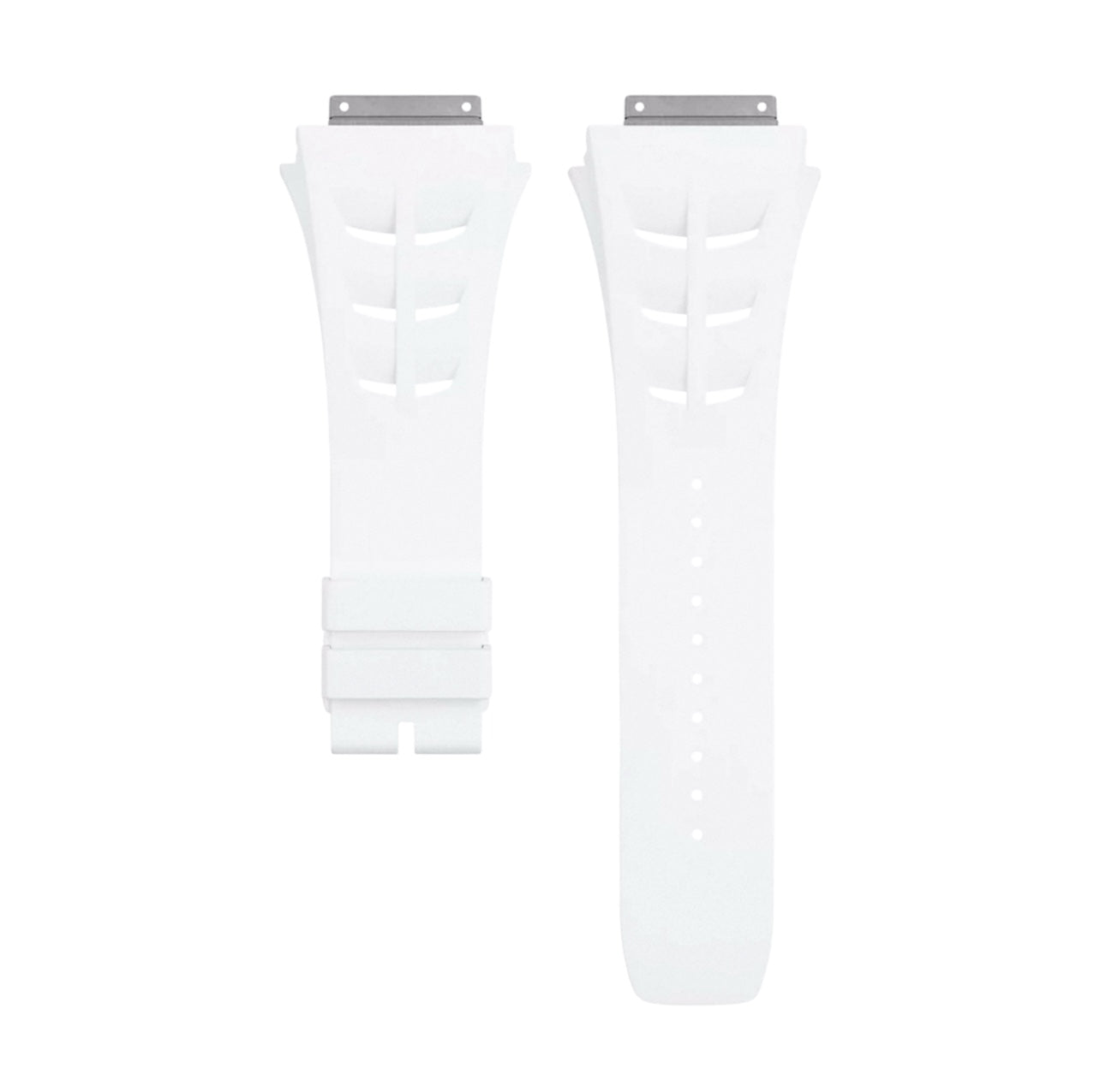 Richard Mille 11/65 Rubber Strap White