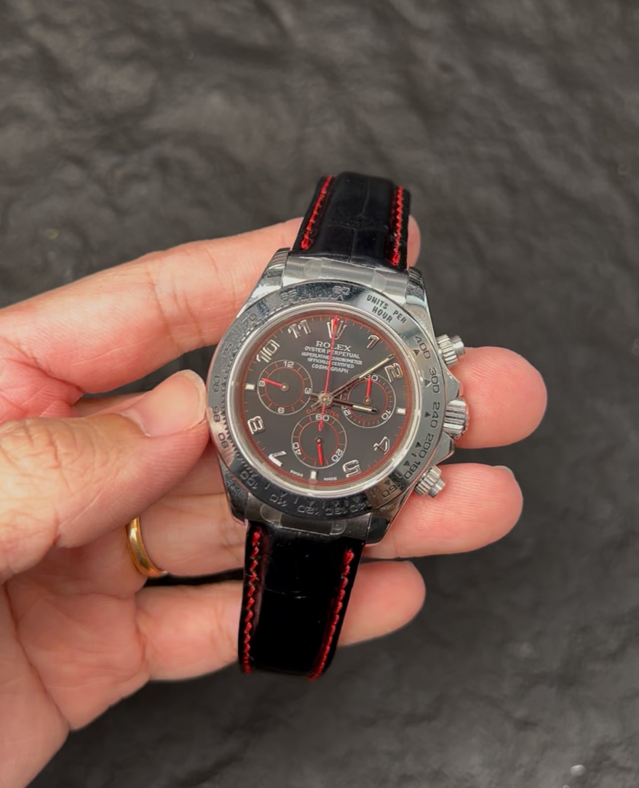 Alligator Strap For Daytona, Submariner, Datejust Rolex Models