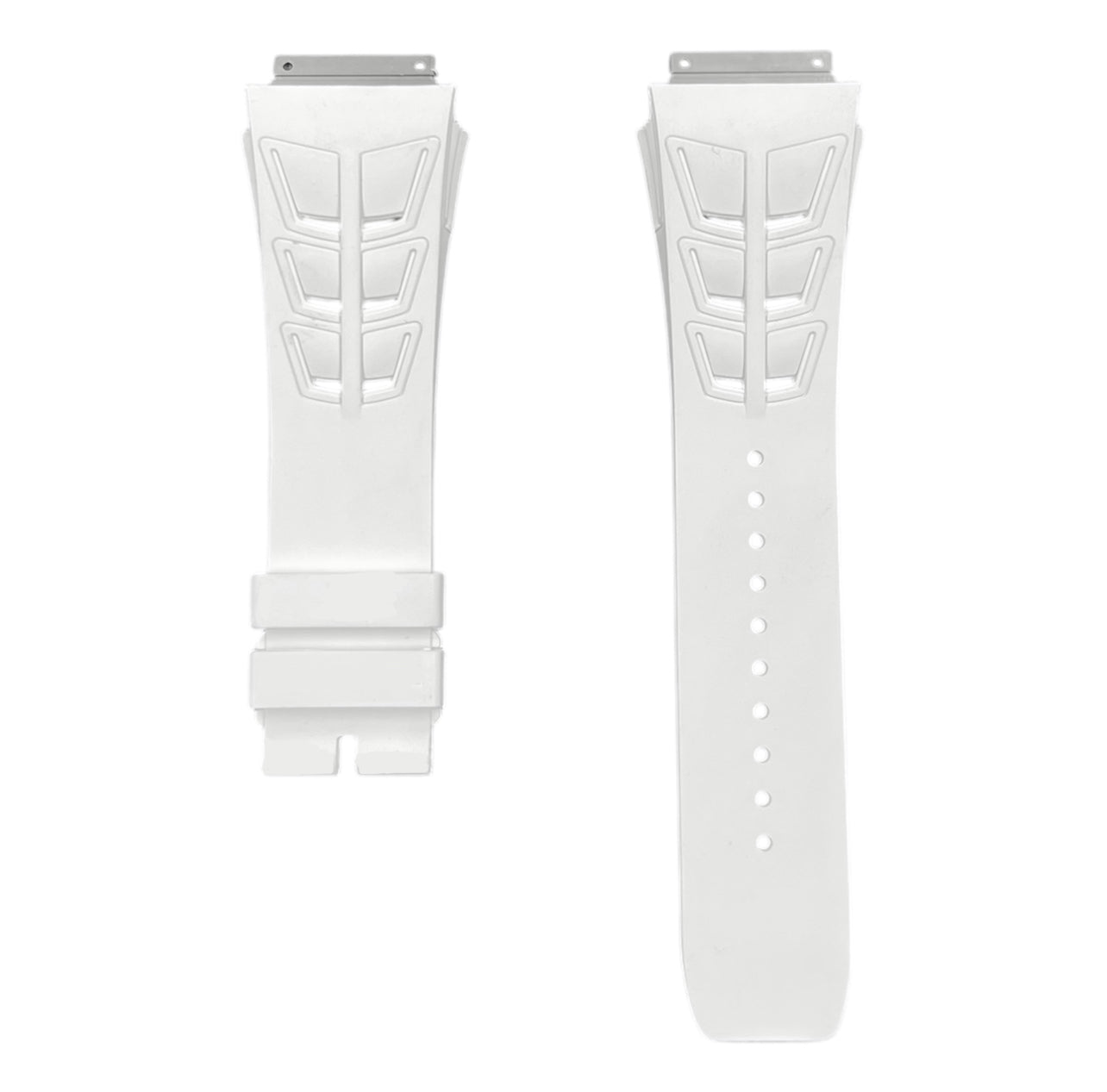 Rm 10 Rubber Strap White