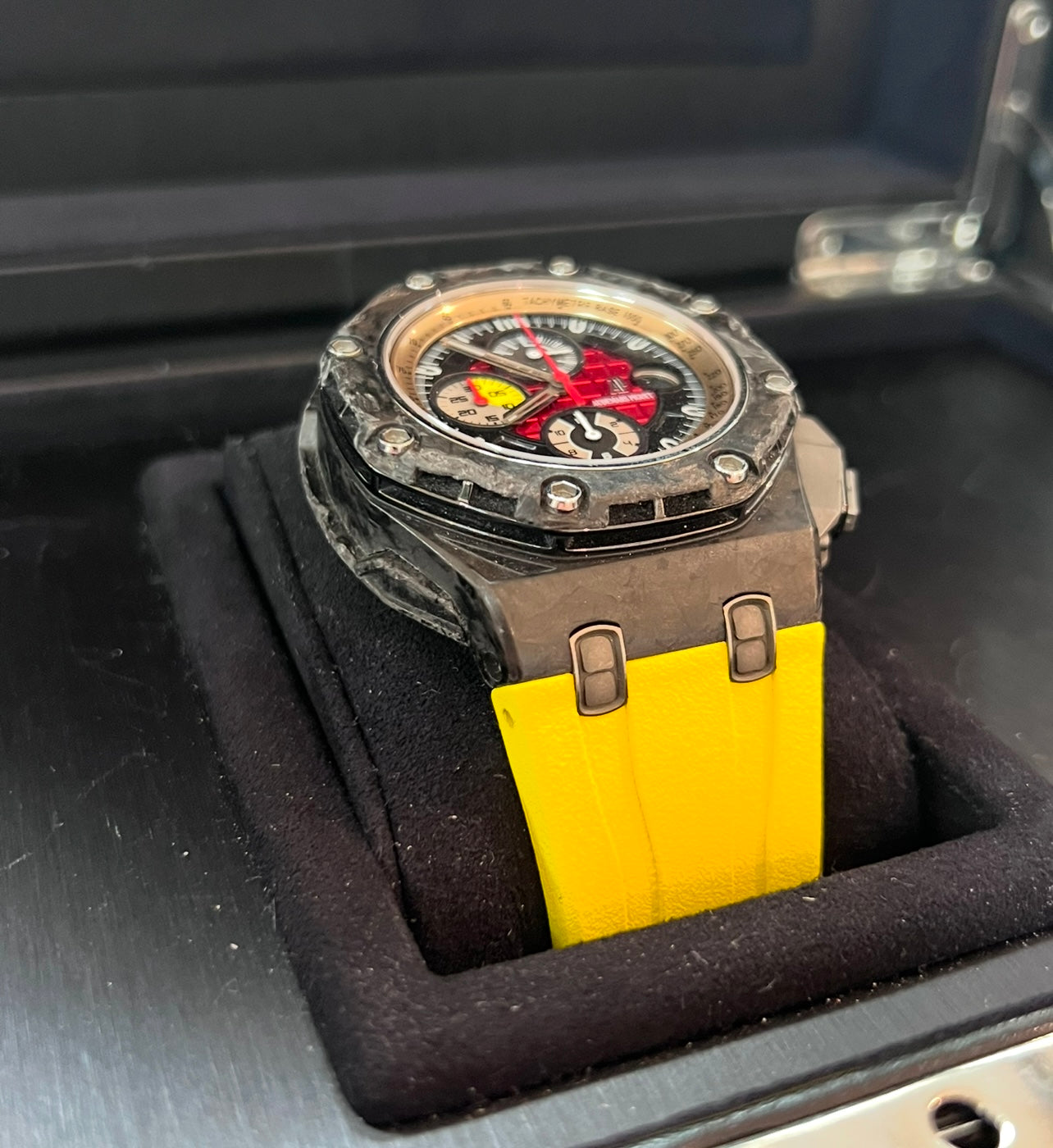Yellow rubber for 44mm Ap Novelty