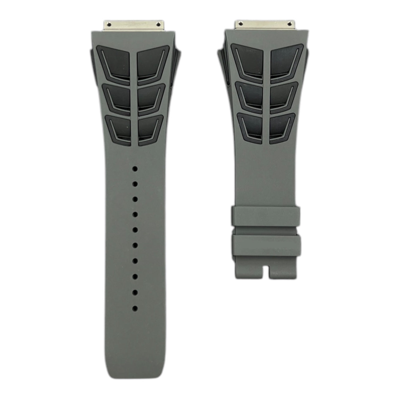 Richard Mille Dual Tone Rubber Strap Rm11 / Rm30