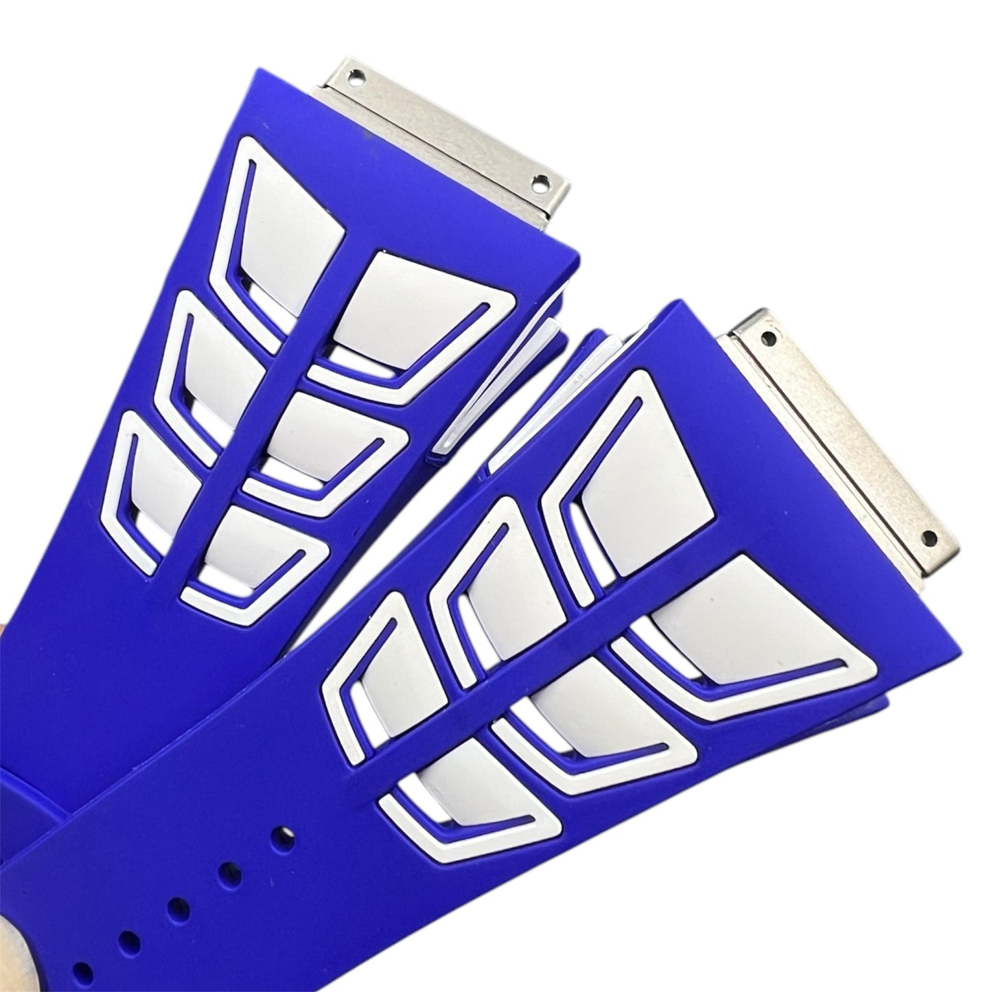 Richard Mille Dual Tone Rubber Strap Rm11 / Rm30