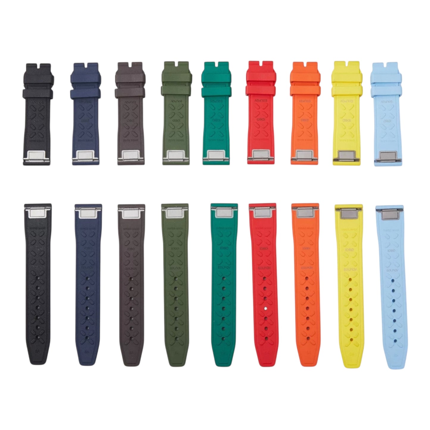 Quick Release rubber straps for Iwc watch models