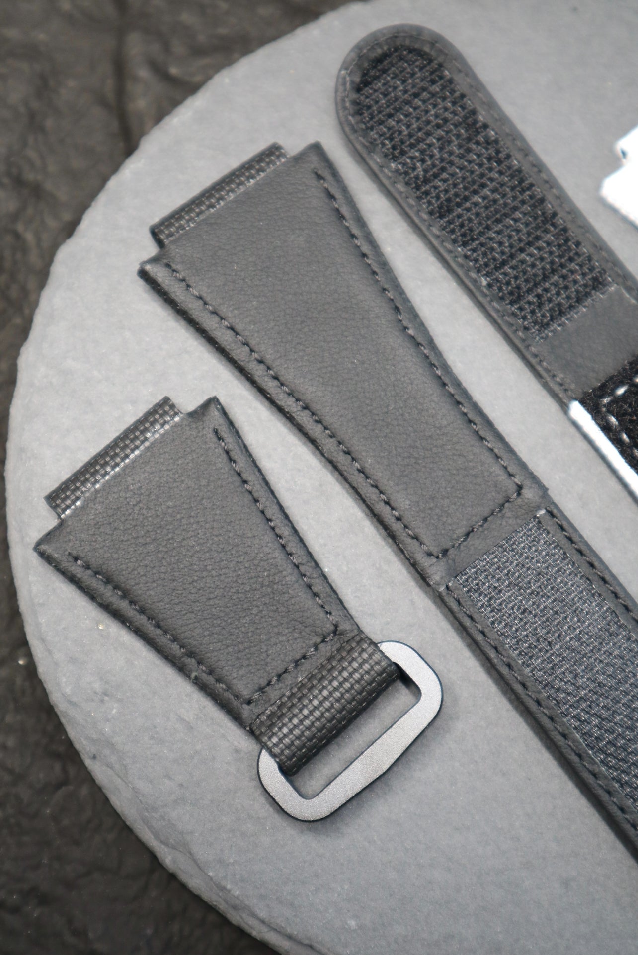 Ap “The Legacy” 48mm Velcro Leather Strap