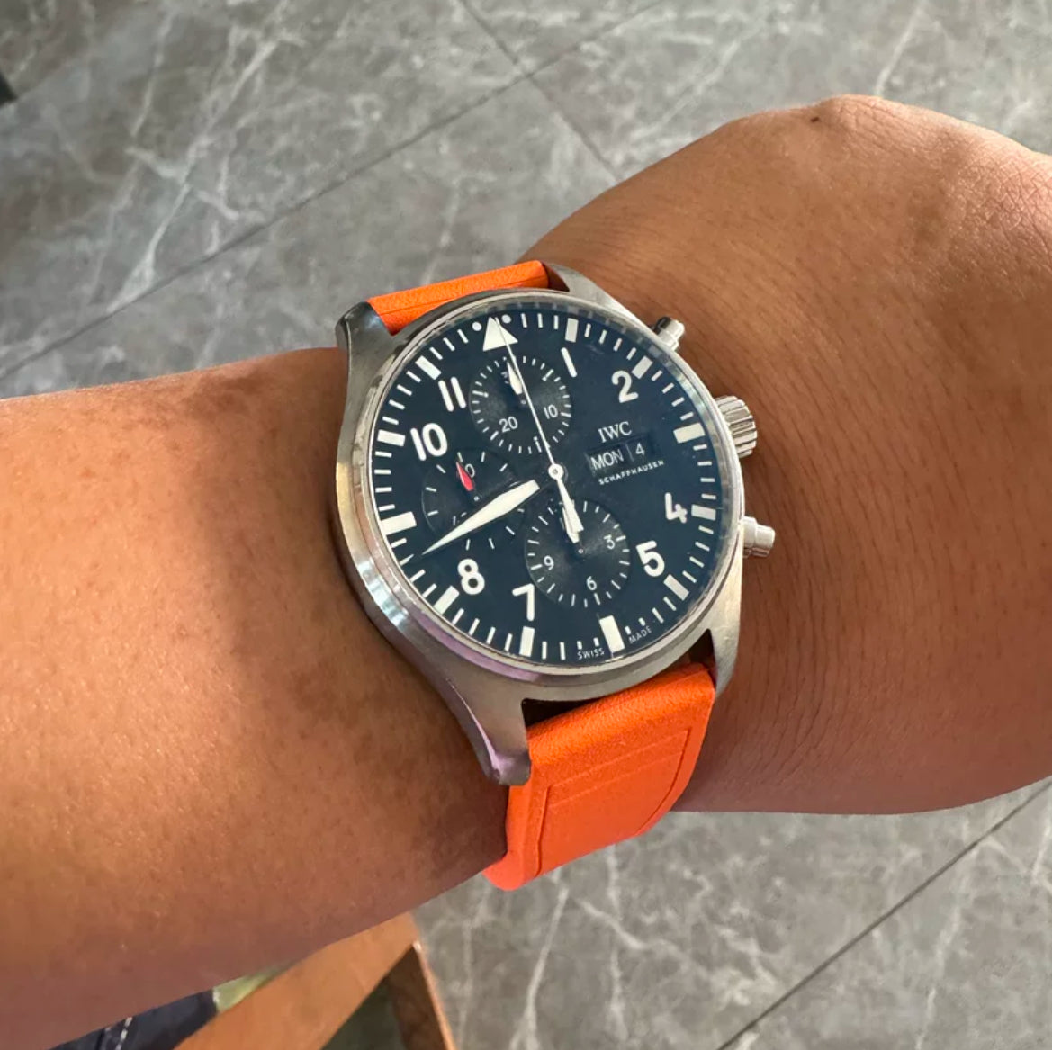 Quick Release rubber straps for Iwc watch models