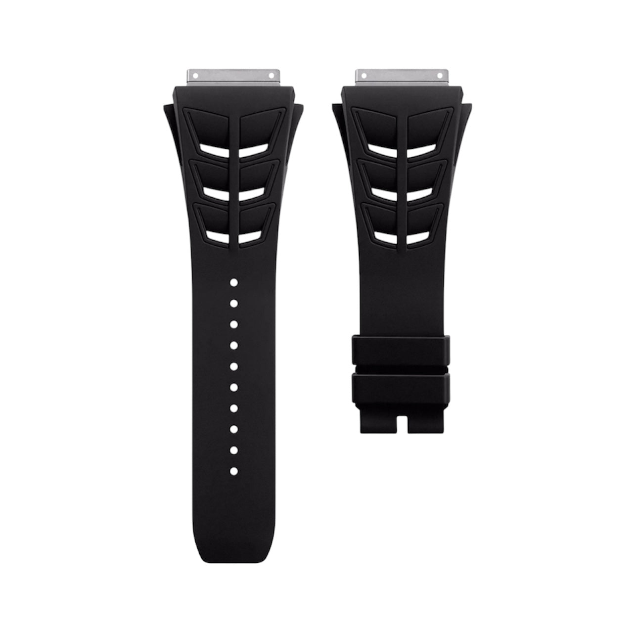 Richard Mille 30/35/55 Rubber Strap Black