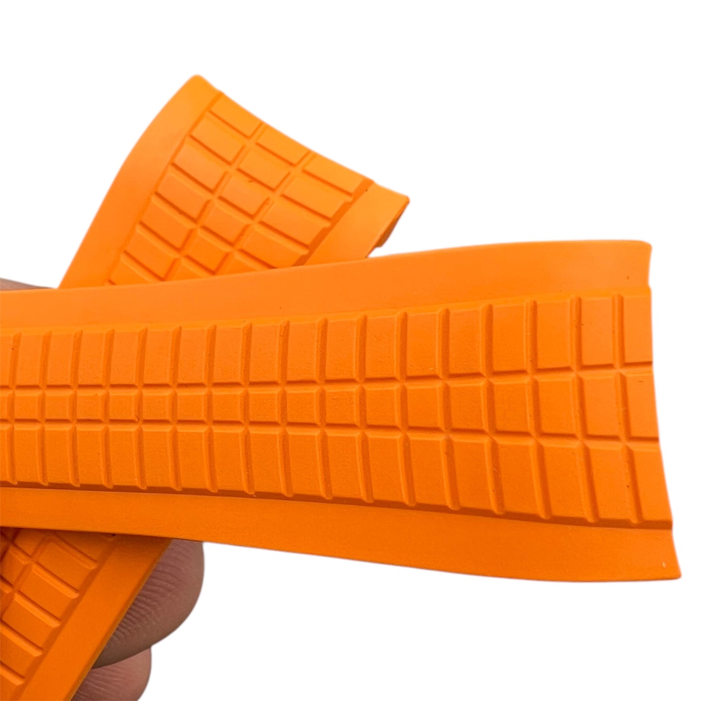 Aquanaut Rubber Strap in Orange for 5164/5167 Models