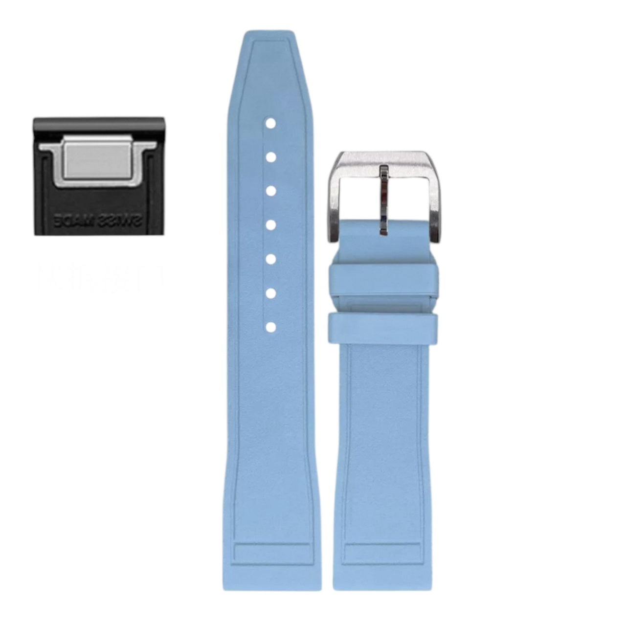 Quick Release rubber straps for Iwc watch models