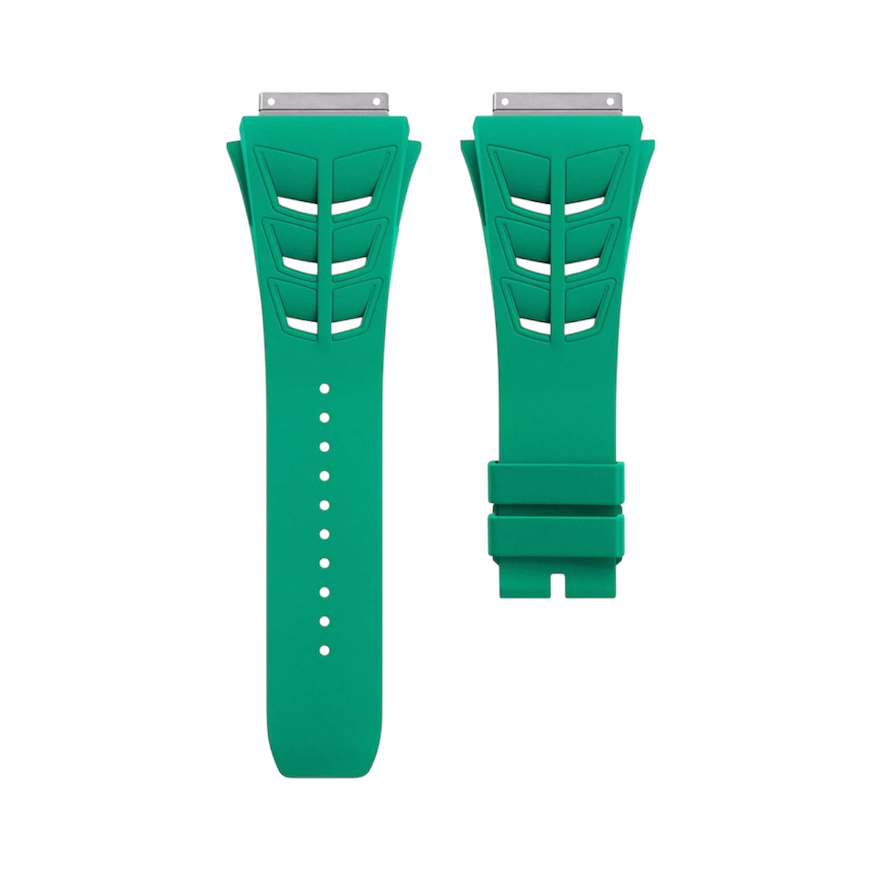 Richard Mille 30/35/55 Rubber Strap Green