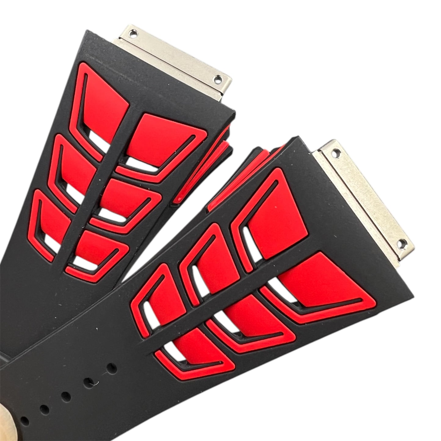 Richard Mille Dual Tone Rubber Strap Rm11 / Rm30