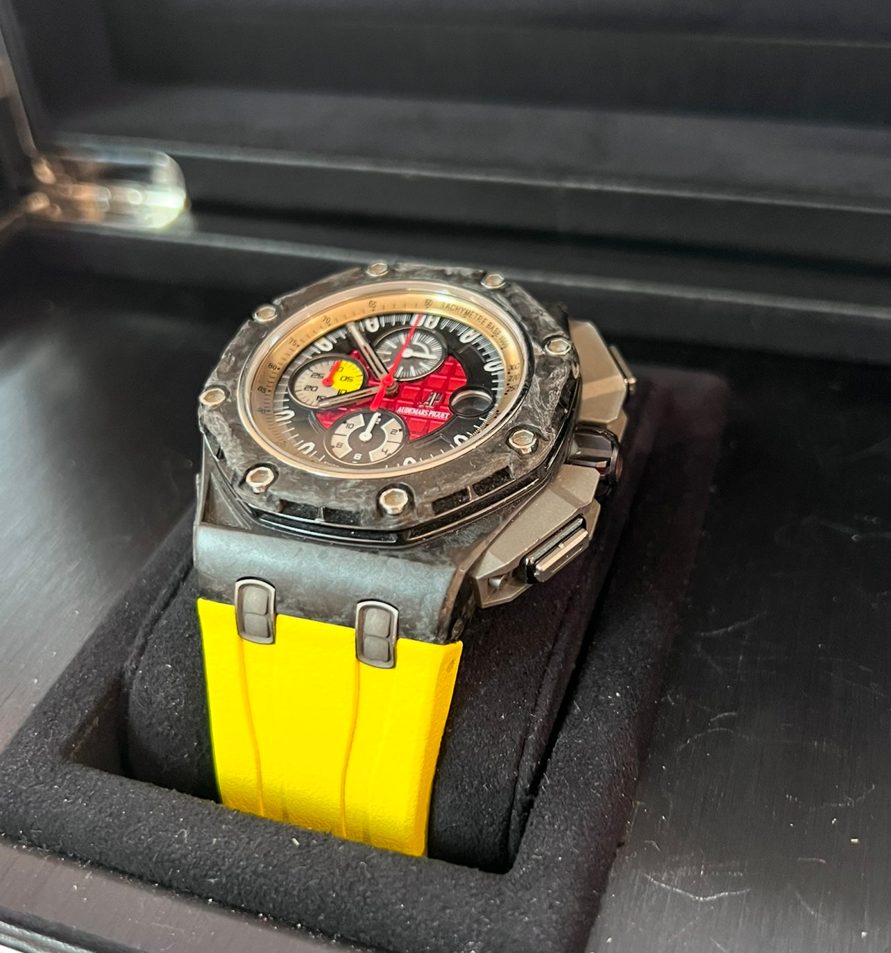 Yellow rubber for 44mm Ap Novelty