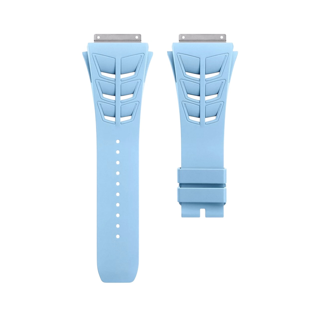 Richard Mille 30/35/55 Rubber Strap Sky Blue