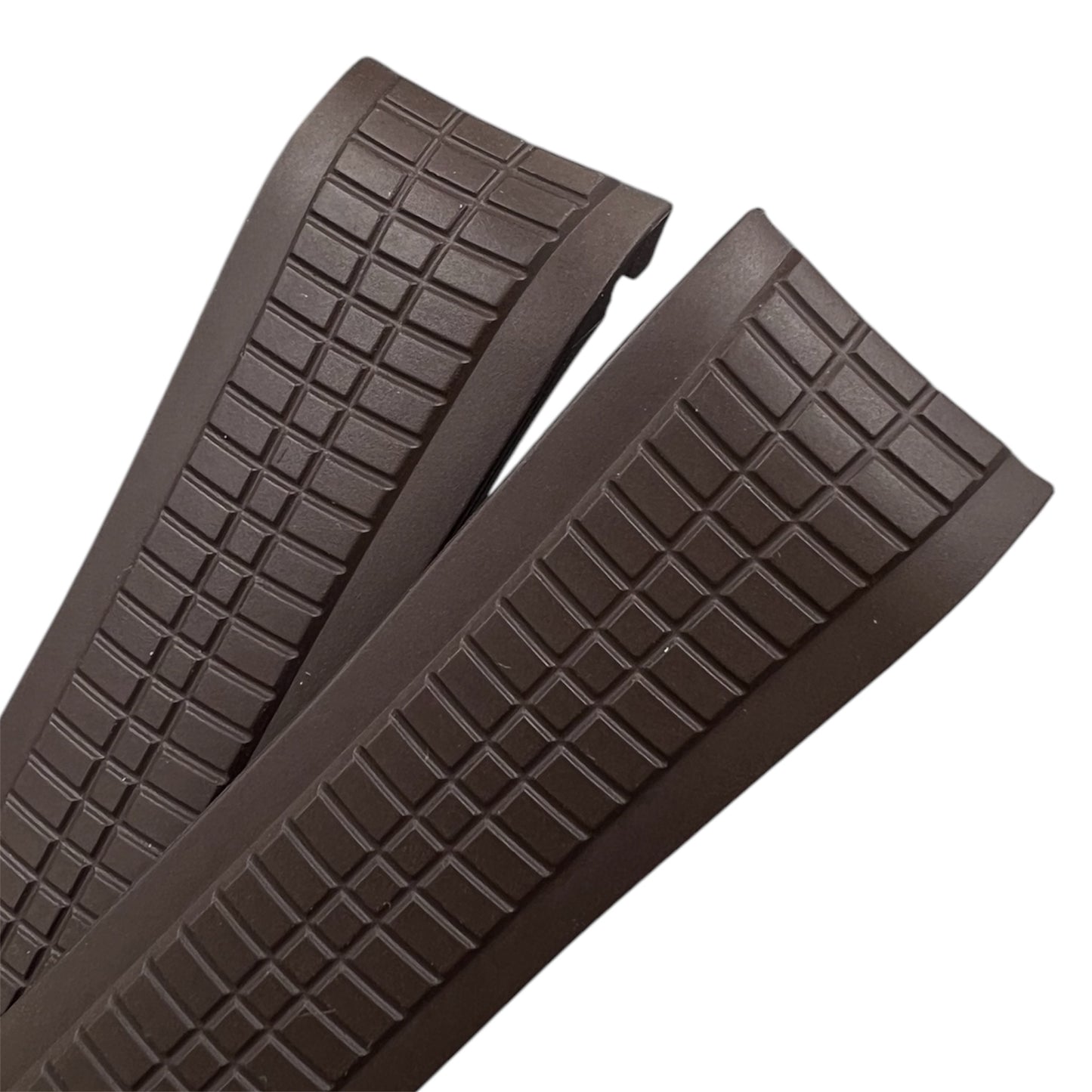 Aquanaut Rubber Strap in Brown for 5164/5167 Models
