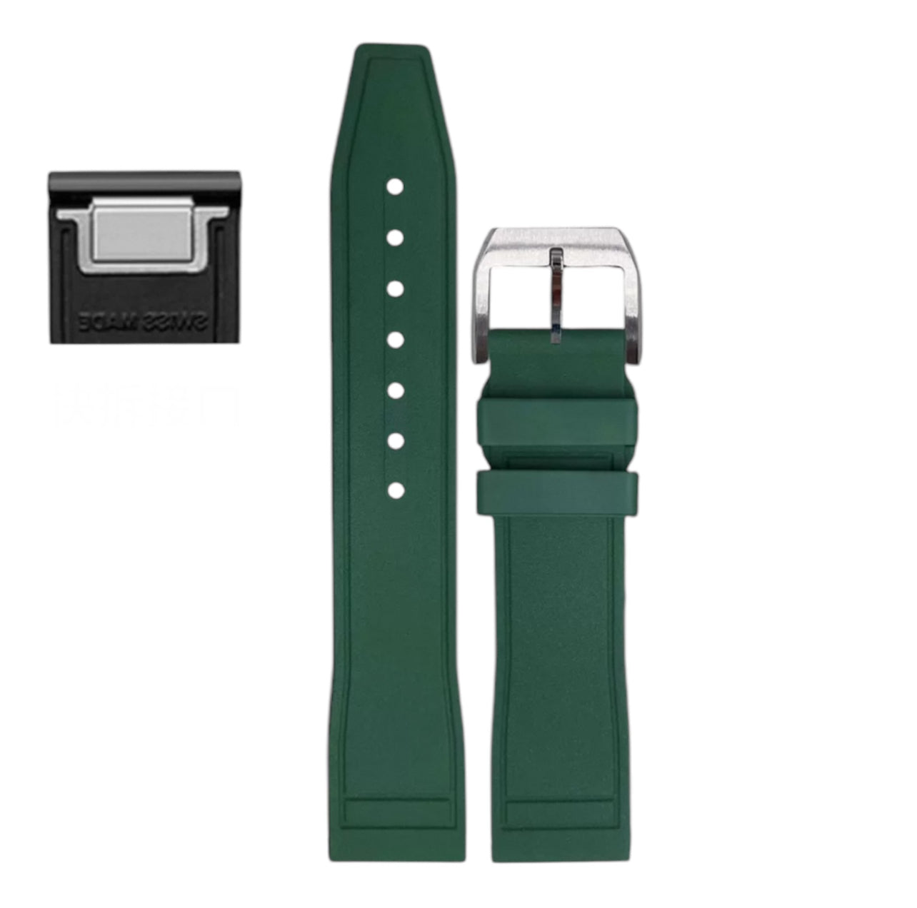 Quick Release rubber straps for Iwc watch models