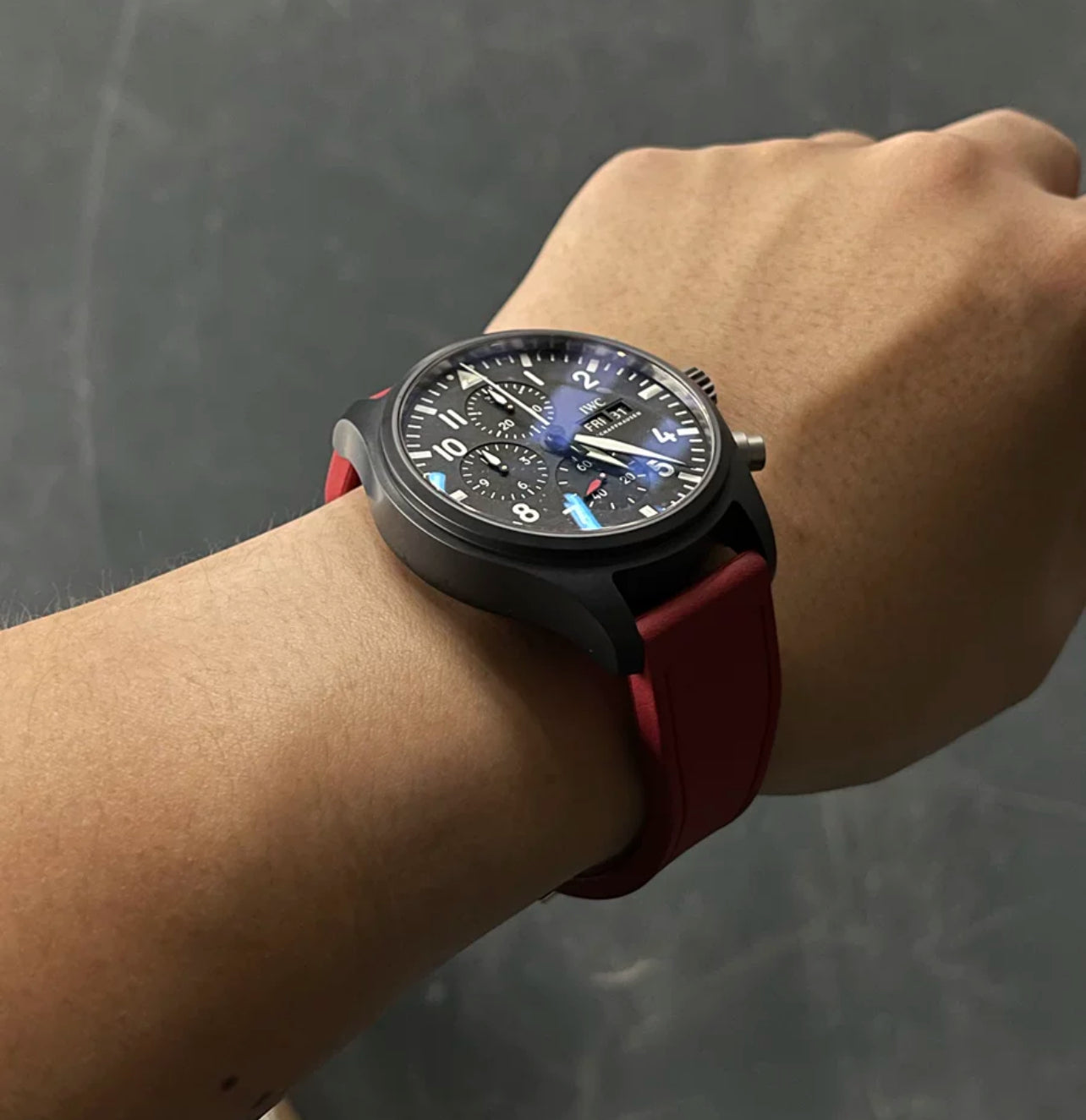 Quick Release rubber straps for Iwc watch models