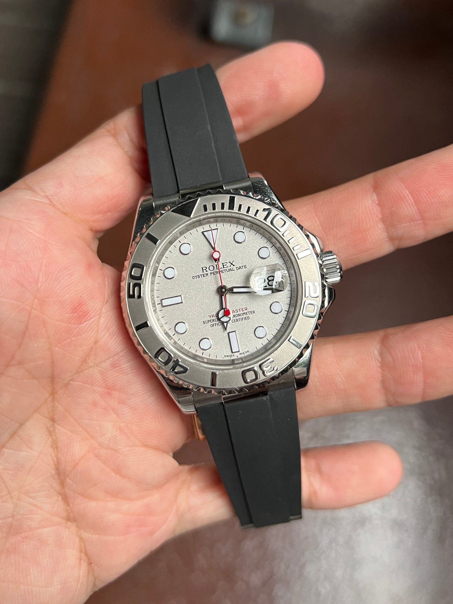 Oysterflex rubber strap for Rolex Models