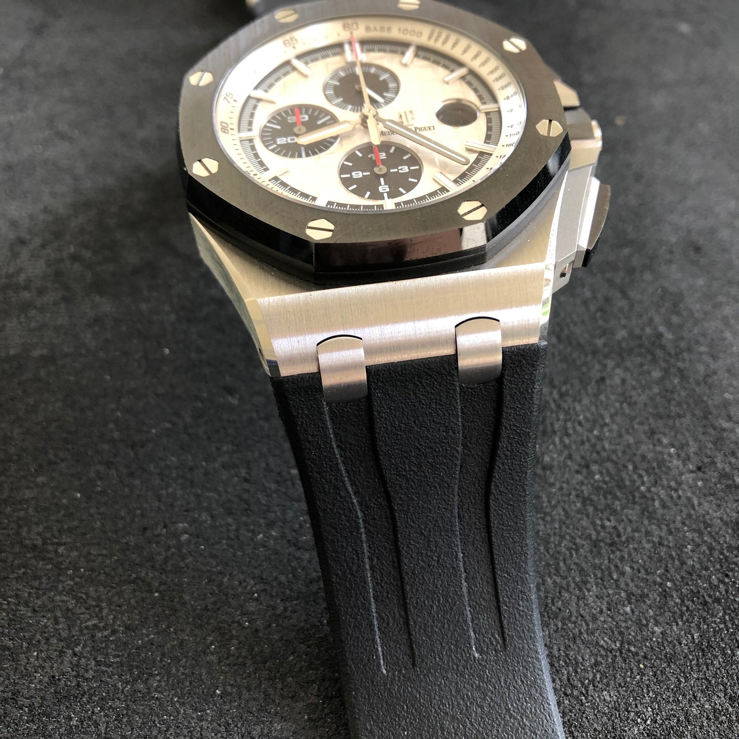 Black rubber for Ap 44mm Novelty