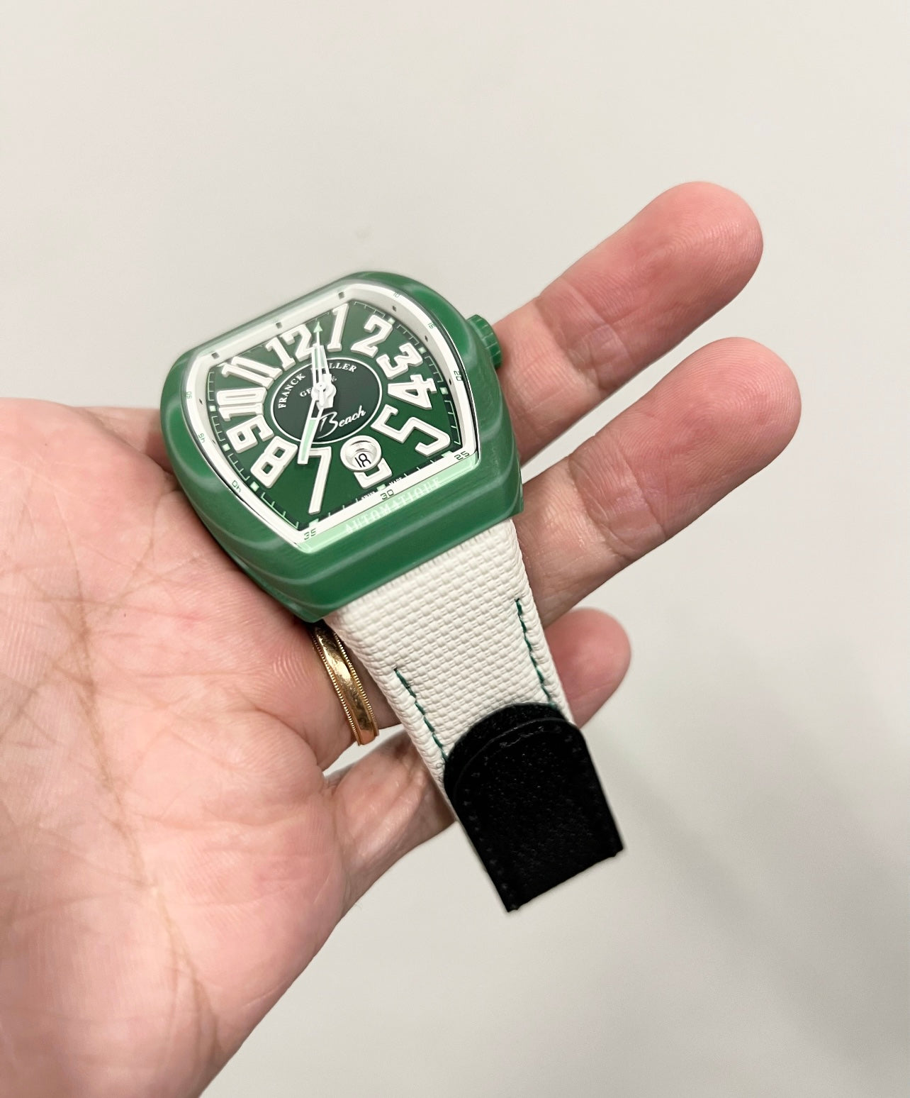 Franck Muller Vanguard Canvas Velcro Strap V32/V41/V45
