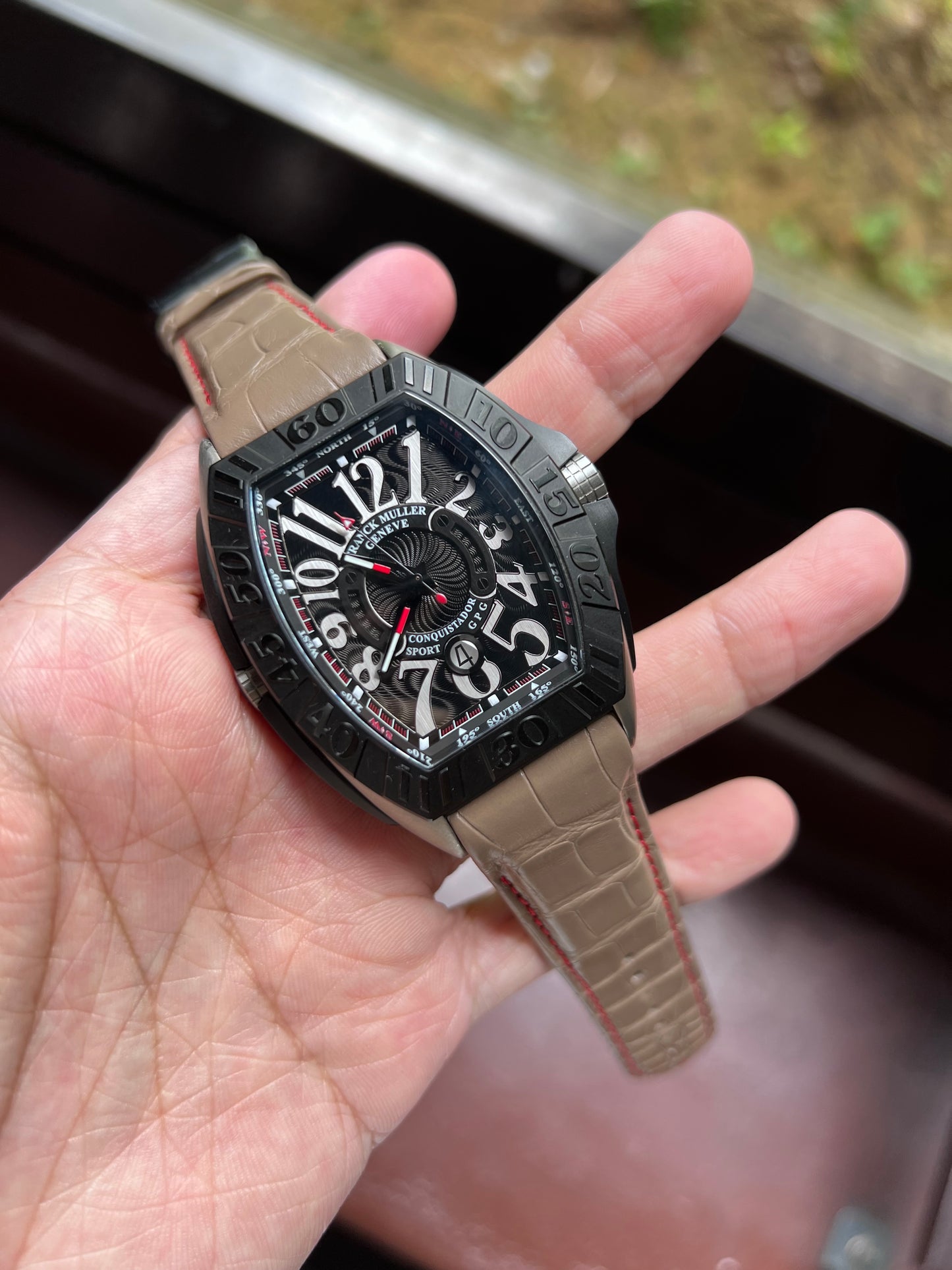 Franck Muller Conquistador 8900/9900 Alligator Strap