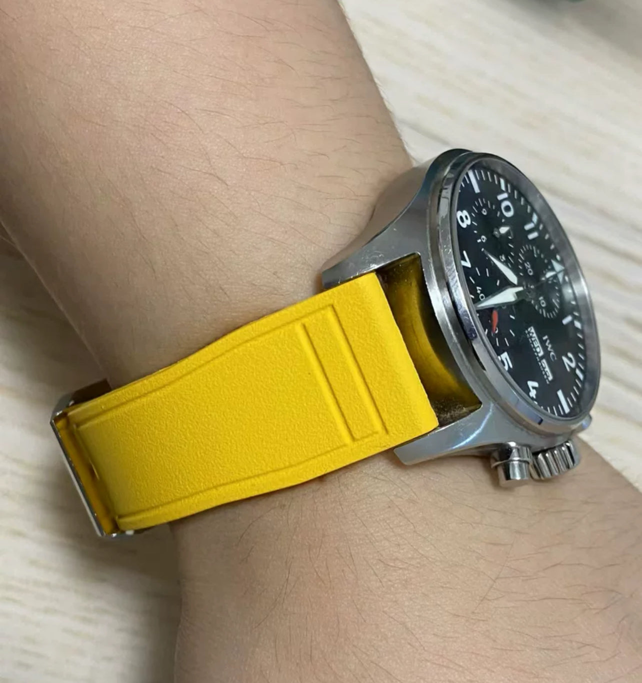 Quick Release rubber straps for Iwc watch models