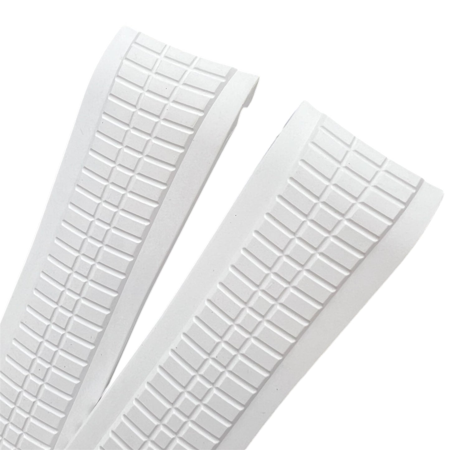 Aquanaut Rubber Strap in White for 5164/5167 Models