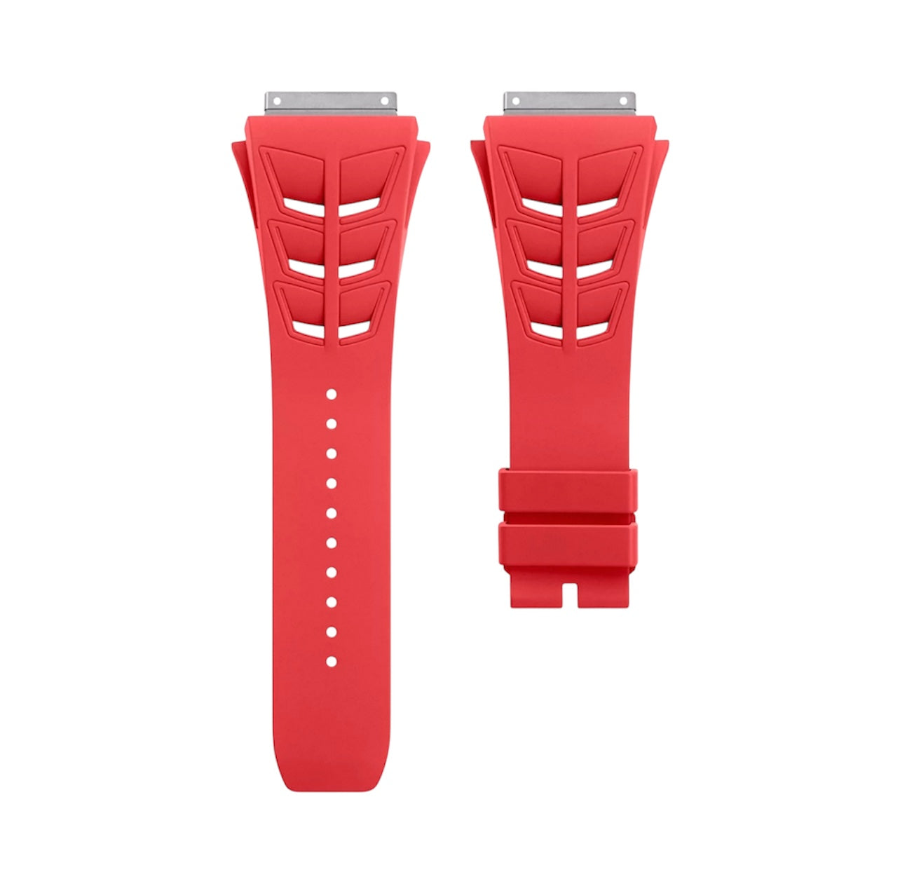 Richard Mille 30/35/55 Rubber Strap Red