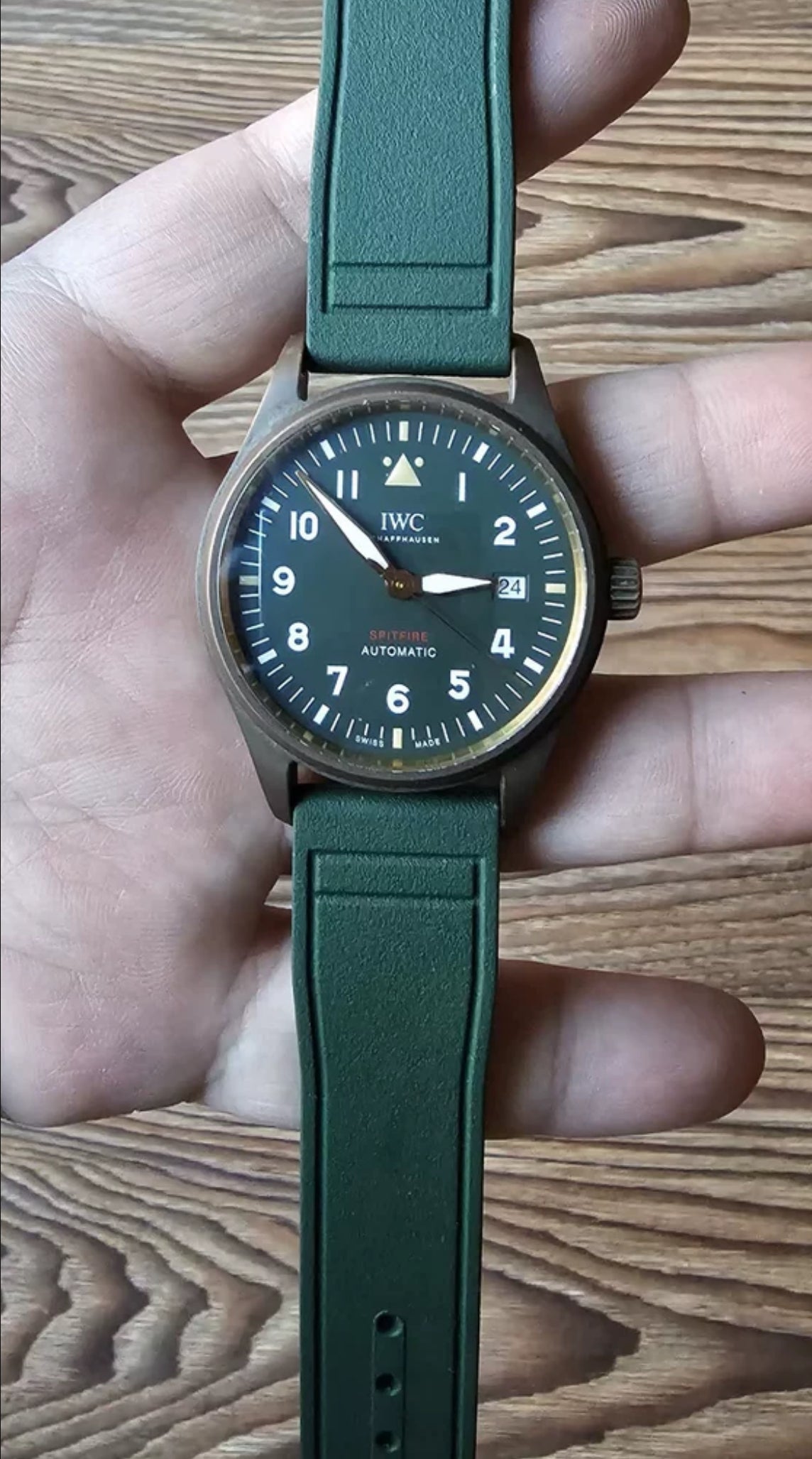 Quick Release rubber straps for Iwc watch models
