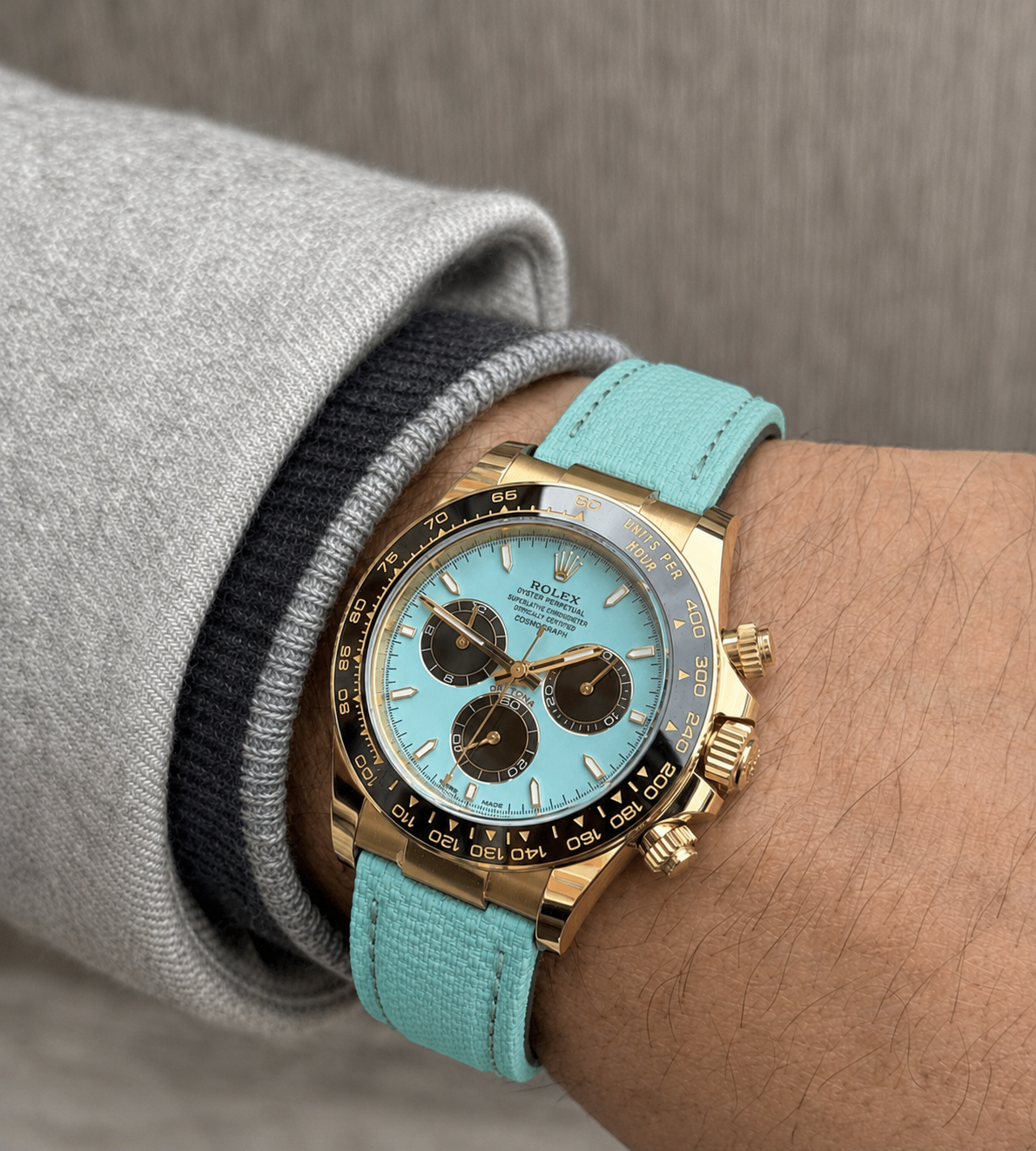 Tiffany Blue Velcro Strap