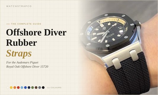 AP Royal Oak Offshore Diver 15720 Rubber Strap Guide: Fit, Colours & FKM Rubber