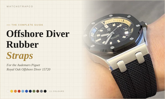 AP Royal Oak Offshore Diver 15720 Rubber Strap Guide: Fit, Colours & FKM Rubber