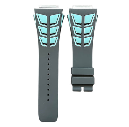 Richard Mille Dual Tone Rubber Strap Rm11 / Rm30