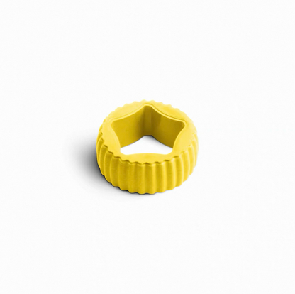 Yellow Richard Mille rubber watch crown guard 