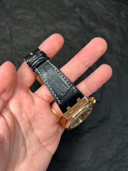 Ap offshore alligator strap for 41mm models
